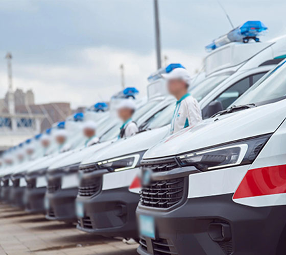 当阳市服务车队展示